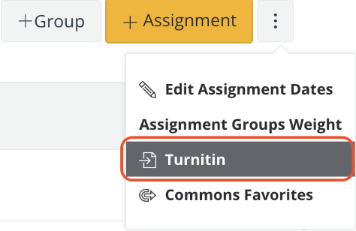 Turnitin selection (alternative)